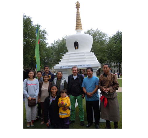 Stupa at Bristol