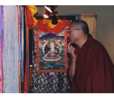 Thangka exhibition Dharmsala 1997