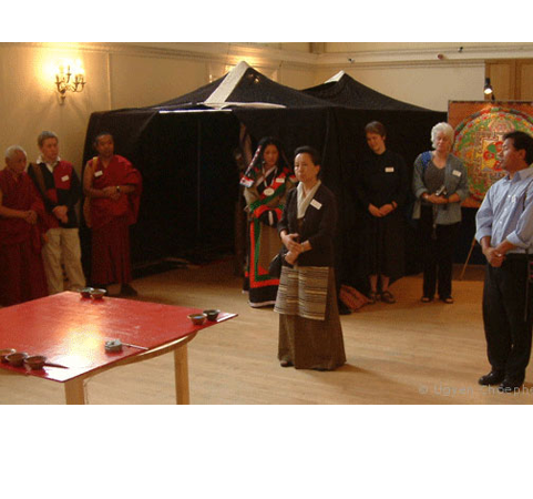 Opening ceremony in Bristol Tibet Arts Festival 2003 
