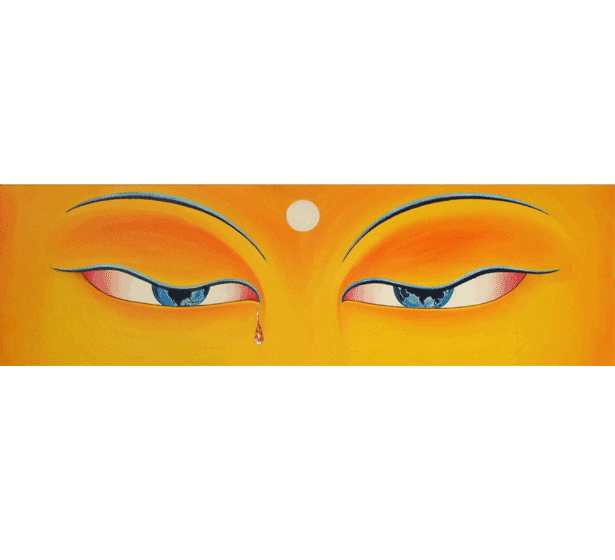 eyes of buddha by Ugyen Choephell