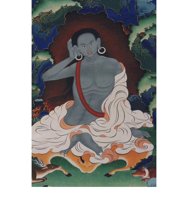 Milarepa Thangka by Ugyen Choephell