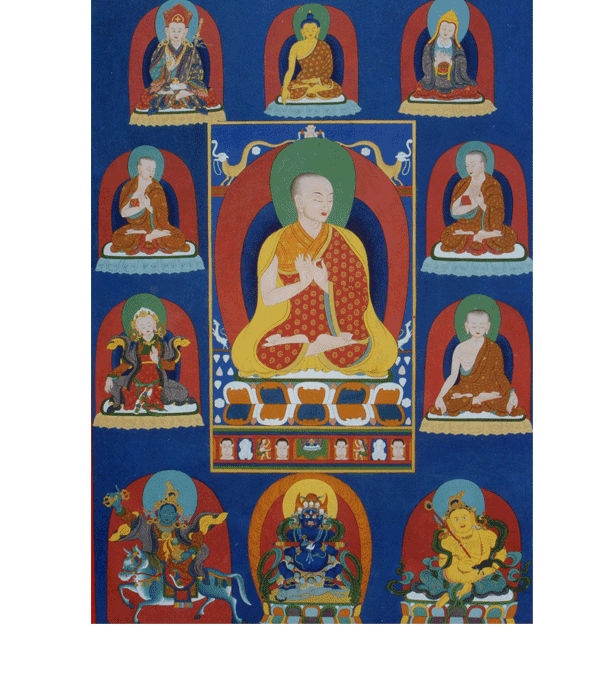 Rinchen Sangpo Thangka by Ugyen Choephell